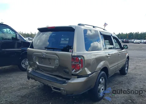 2006 Honda Pilot Ex-L из США, поврежденный, VIN 2HKYF18546H550868